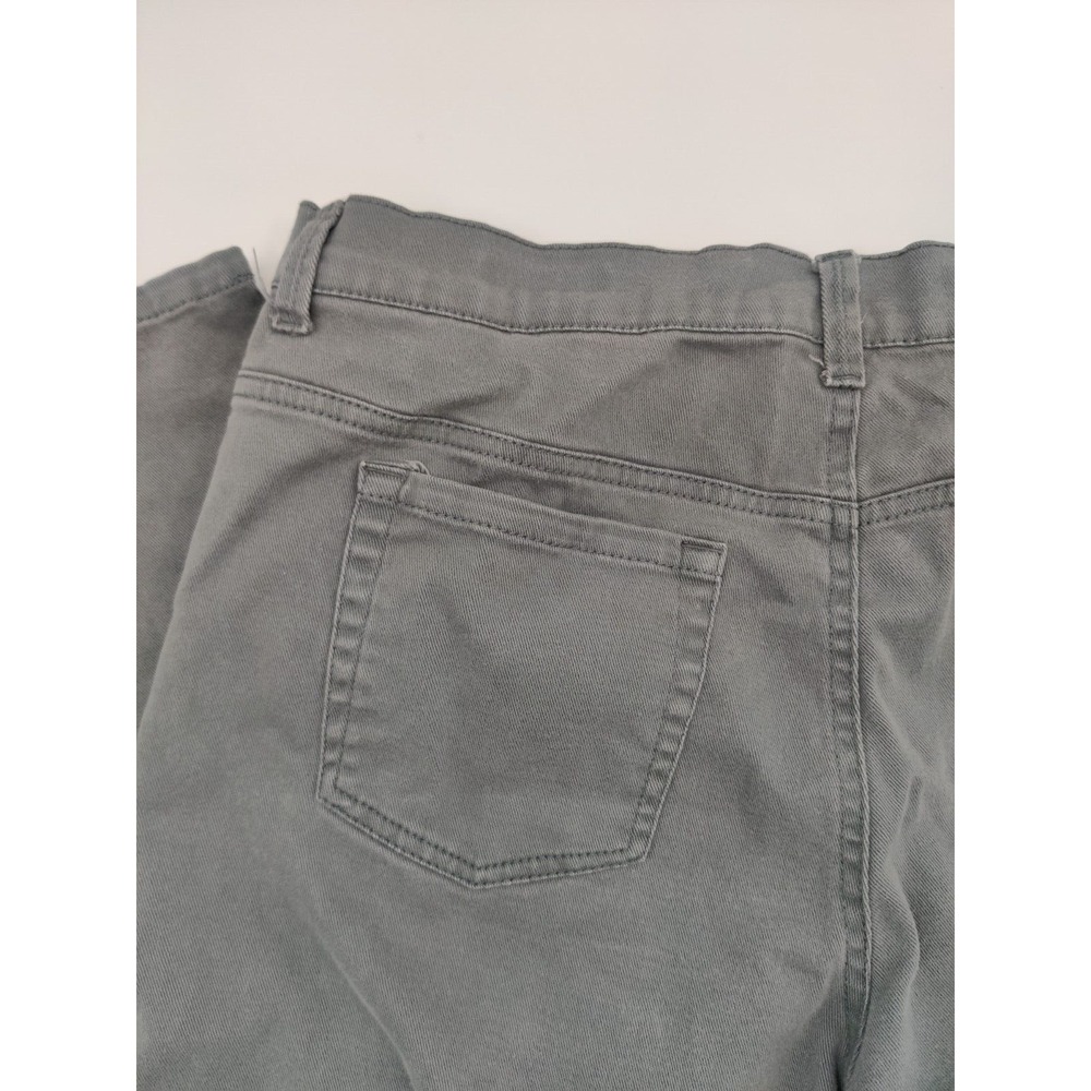 Gloria Vanderbilt Amanda Grey Wash Bootcut Jeans Womens Size‎ 16 Short - Picture 14 of 14